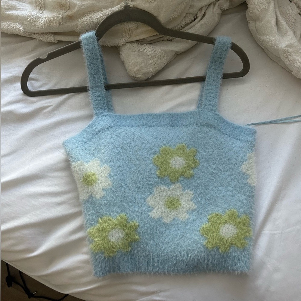 PACSUN | KENDALL AND KYLIE FUZZY SWEATER TOP